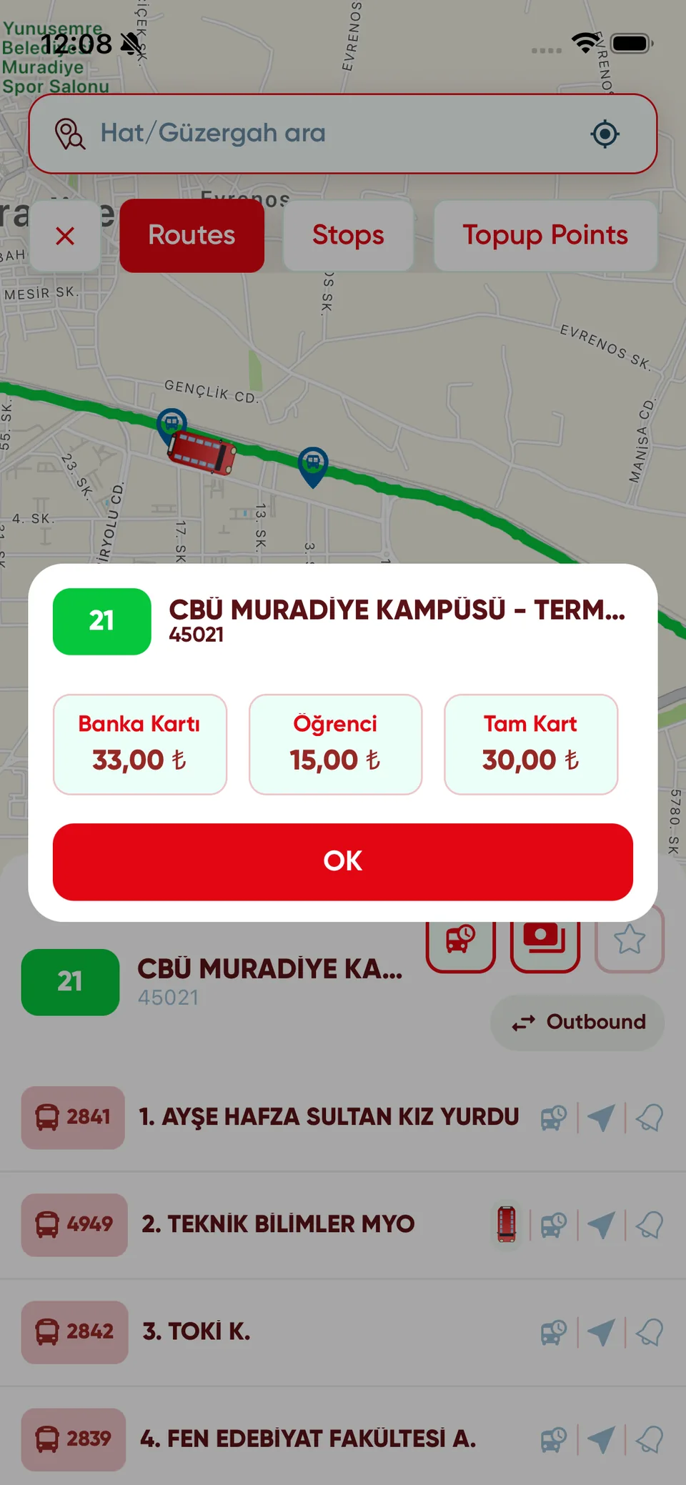 movinton passenger mobility application screen 9