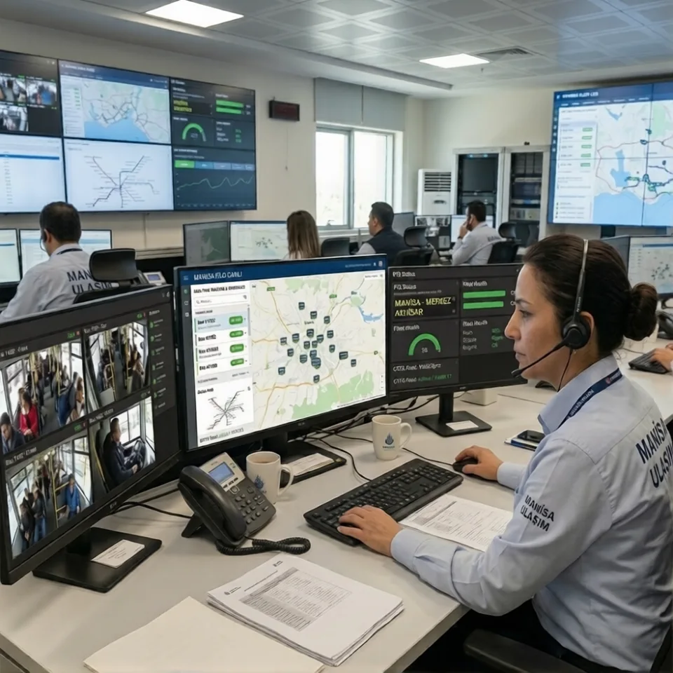 Transit operations on mobile screen